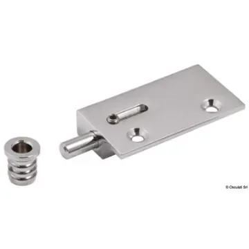 Osculati - Cerniera a spillo DX + SX in ottone cm 18 x 35 - 38.395.01 product image