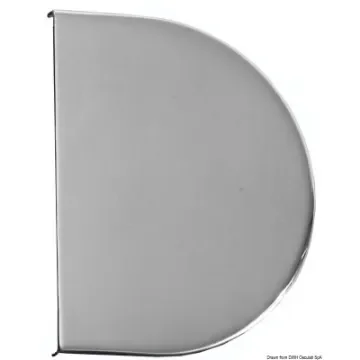 AISI316 mirror polished stainless steel cover for hinges product image