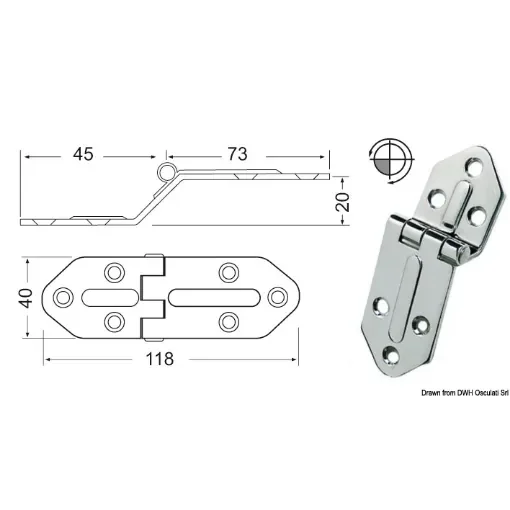 Hinges 2,5 mm product image