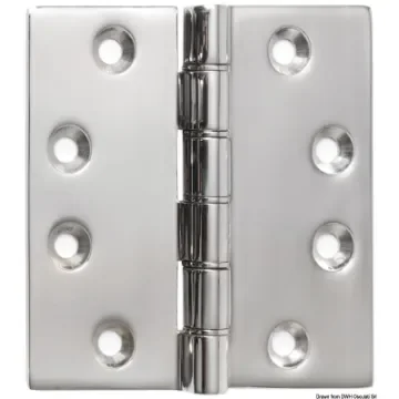 Osculati - SS hinge 102 x 102 x 4 mm - 38.455.14 product image