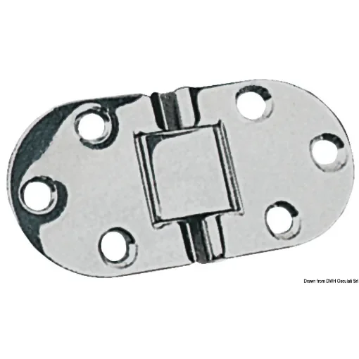 Osculati - Foldable hinge 76x38 mm - 38.460.76 product image