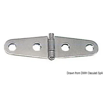 Osculati - Hinge mirror polished SS 101x27 mm - 38.467.90 product image