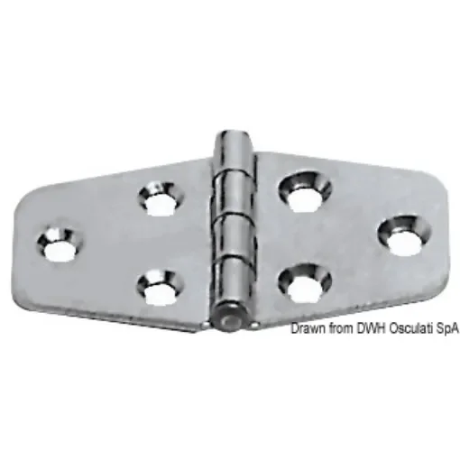 Osculati - SS hinge 70x38 mm - 38.491.00 product image