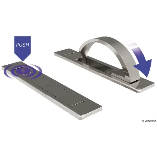 Osculati - Deluxe 2 pull latch - 38.511.10 product image