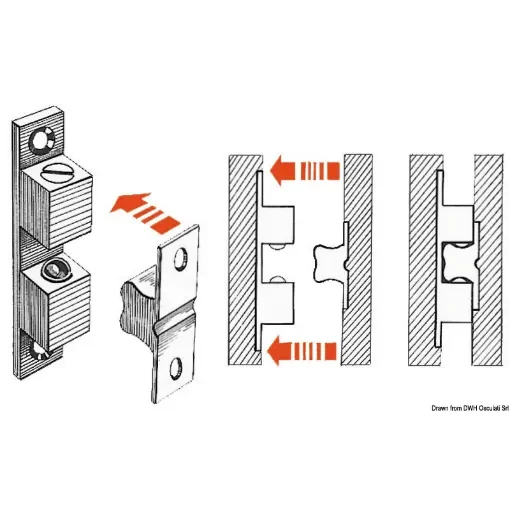 Osculati - Door stopper pawl - 38.533.00 product image