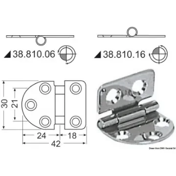 Hinges 2 mm thickness product image