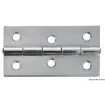 Osculati - Mirror polished SS rectangular hinge 75x40 mm - 38.822.03 product image