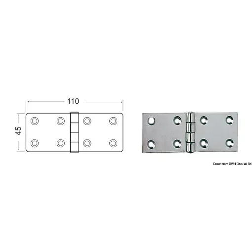 Osculati - Hinges 2,5 mm - 38.822.05 product image