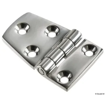 Osculati - AISI316 mirror polished protruding hinge 57x38 mm - 38.831.01 product image