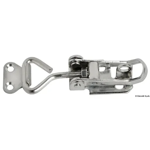 Adjustable stainless steel toggle fastener with padlock ring product image