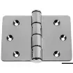 Osculati - Large precision-cast hinge AISI316 38x38x76 mm - 38.921.00 product image