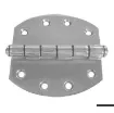 Osculati - Large precision-cast hinge rounded 63x63x127 mm - 38.921.11 product image
