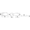 Osculati - Hinge mirror-polished AISI316 70x36 mm - 38.927.01 product image