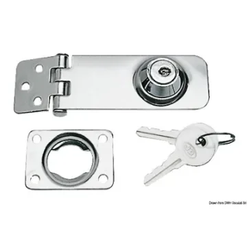 Osculati - Locking hasp w/key 105x30 mm - 38.978.01 product image