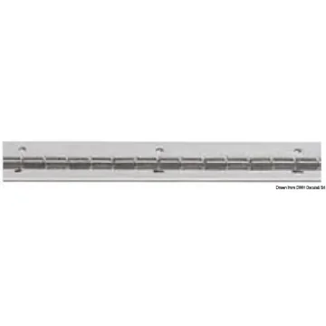 Osculati - Hinge 2m-bar mirror-polished SS 40 mm - 38.999.02 product image