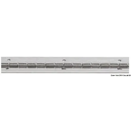 Osculati - Hinge 2m-bar mirror-polished SS 40 mm - 38.999.02 product image