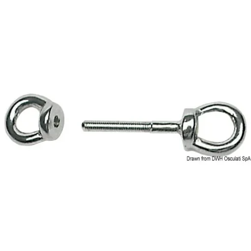 Osculati - SS double eyebolt 10x80 mm - 39.170.92 product image