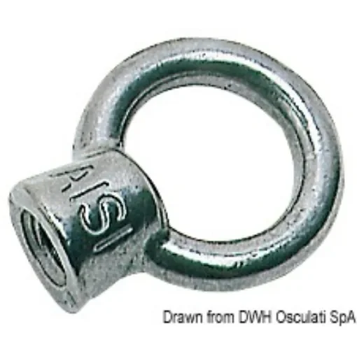 Osculati - Threaded eyebolt AISI316 26 mm - 39.306.06 product image