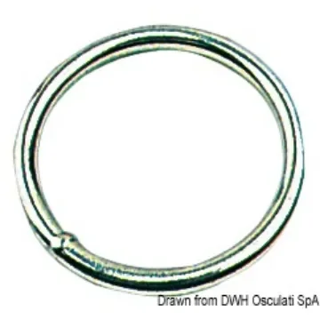 Osculati - Round ring 10x60 mm - 39.596.03 product image