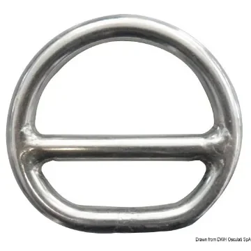 Osculati - D-ring w/bar 10x60 mm - 39.602.04 product image
