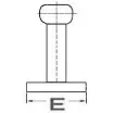 Osculati - Nordik cleat mirror-polished AISI316 360 mm - 40.137.06 product image