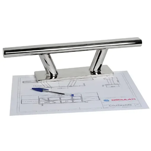 Osculati - Nordik cleat mirror-polished AISI316 500 mm - 40.137.08 product image