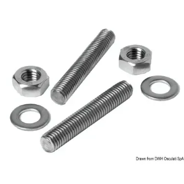 Osculati - SS stud kit for cleats 10x60 mm - 40.142.10 product image