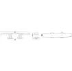 Osculati - Skandy cleat 240 mm - 40.148.24 product image