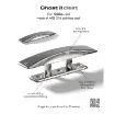Osculati - Ghost II hidden cleat 310 mm black - 40.156.31 product image