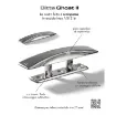 Osculati - Ghost II hidden cleat 160 mm polished SS - 40.155.16 product image