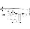 Osculati - Ghost push-up cleat - 40.155.35 product image
