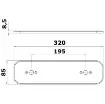 Osculati - Plate for modular system - 40.176.40 product image
