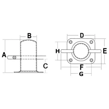 Osculati - Ercole bollard 50 mm - 40.179.50 product image