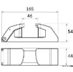 Osculati - Crab fairleads with cam cleat - 40.230.01 product image