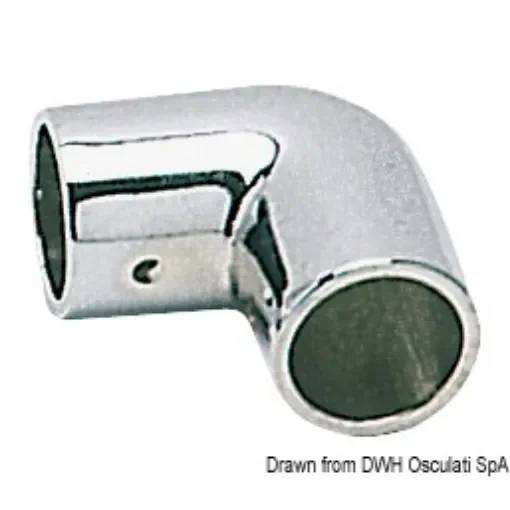 Osculati - Elbow joint 90&amp;#176; 22 mm - 41.009.00 product image