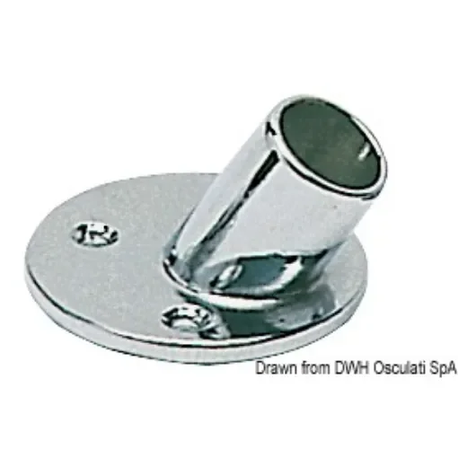 Osculati - Pulpit joint and base 60&amp;#176; sloped 22 mm - 41.010.00 product image