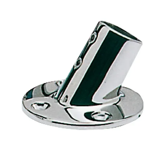 Osculati - Pulpit socket AISI316 round 60&amp;#176; 22 mm - 41.110.22 product image