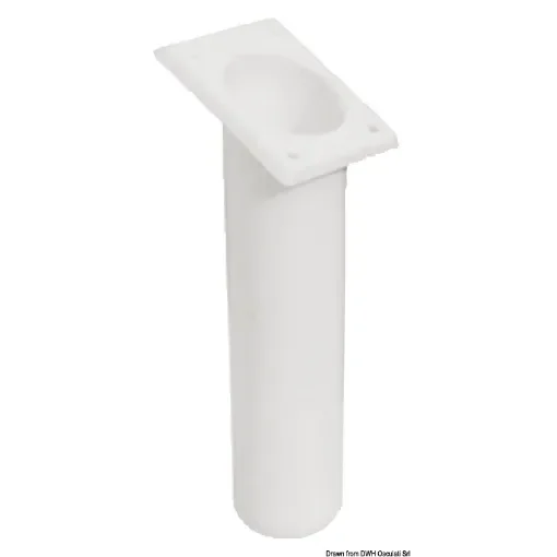 Osculati - UV-stabilized polyp. rod holder square white 240mm - 41.164.04 product image