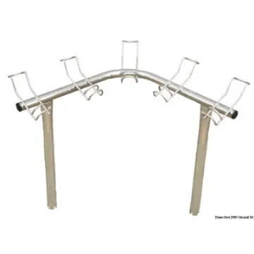 Osculati - Rod holder AISI 316 Nr. 5 rods - 41.167.73 product image