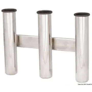Osculati - Wall mounting rod holder AISI 316 Nr. 3 rods - 41.167.80 product image