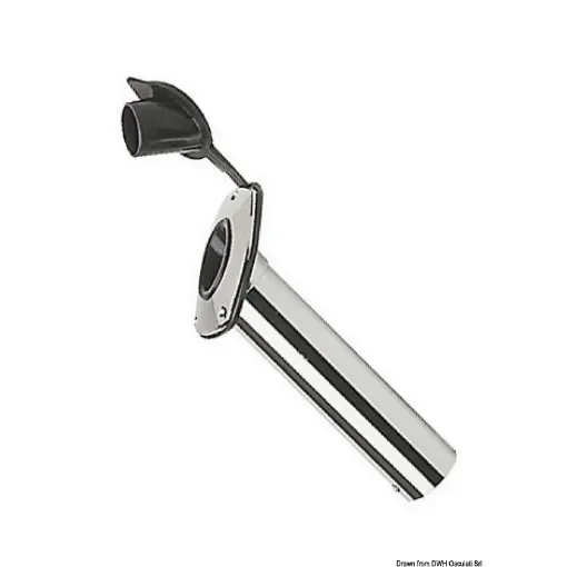 Osculati - Chromed-brass flush-mount fishing rod holder - 41.168.01 product image