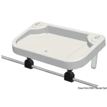Osculati - Tray for 25-mm &amp;#216; pulpit pipes 850x460 mm - 41.168.19 product image