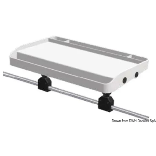Osculati - Tray for 25-mm &amp;#216; pulpit pipes 700x420 mm - 41.168.21 product image