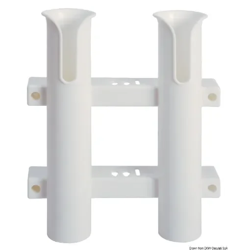 Osculati - Wall mounting plastic rod halter Nr. 2 rods - 41.170.93 product image