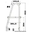 Osculati - Double stanchion w/stud - 41.175.99 product image