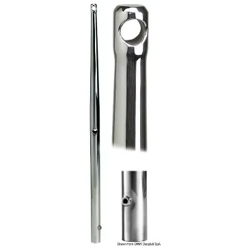 Osculati - Stanchion for male bases AISI316 625 mm - 41.176.11 product image