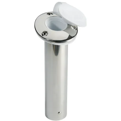 Recess-fit fishing rod holder with watertight cap product image