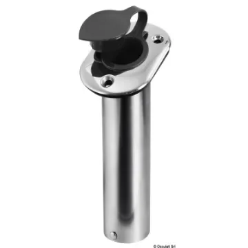 Osculati - Flush-mount SS rod holder 42 mm 75&amp;#176; - 41.211.71 product image