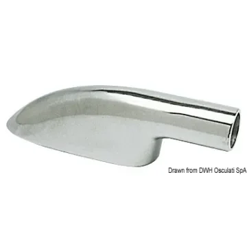Osculati - Handrail terminal chromed brass 22 mm - 41.611.00 product image
