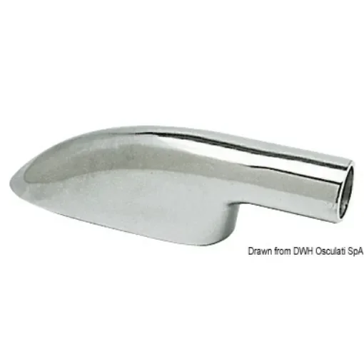 Osculati - Handrail terminal chromed brass 22 mm - 41.611.00 product image